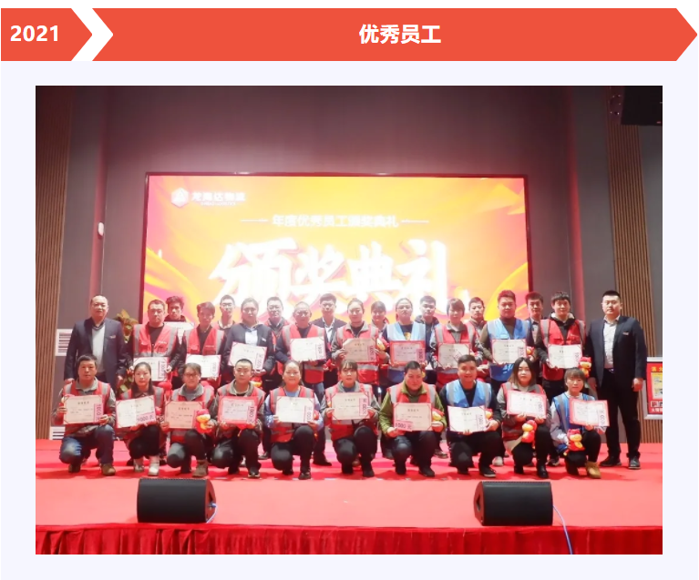 w66国际·利来(中国)最给力的老牌物流年度优秀员工颁奖典礼